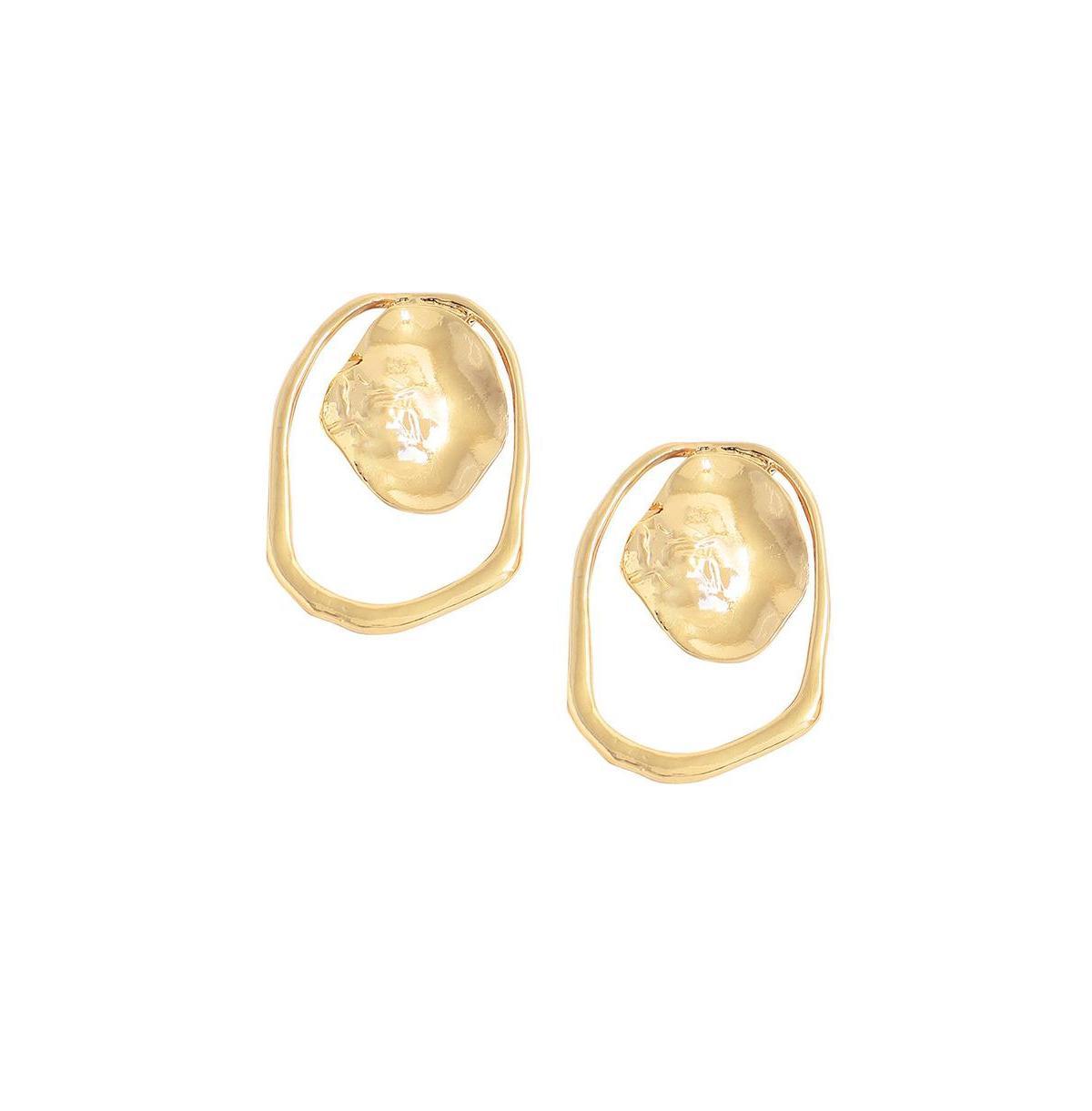 Sohi Womens Abstract Drop Earrings Product Image