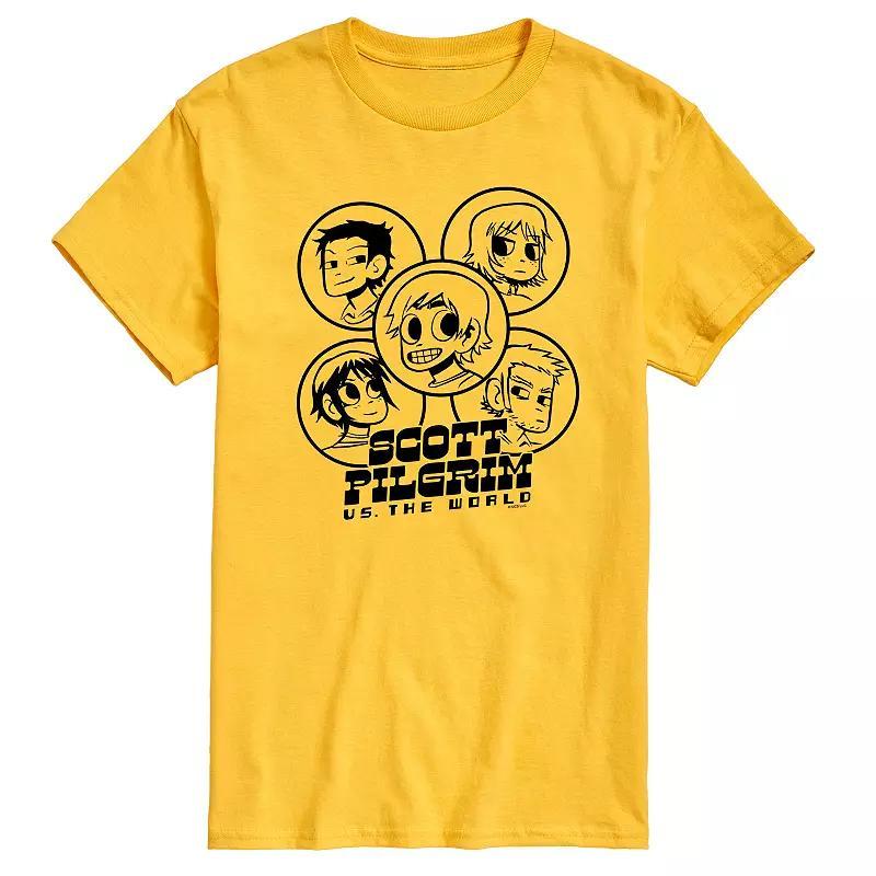 Mens Scott Pilgrim Vs The World Characters Graphic Tee Product Image