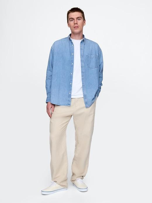 Denim Big Shirt Product Image