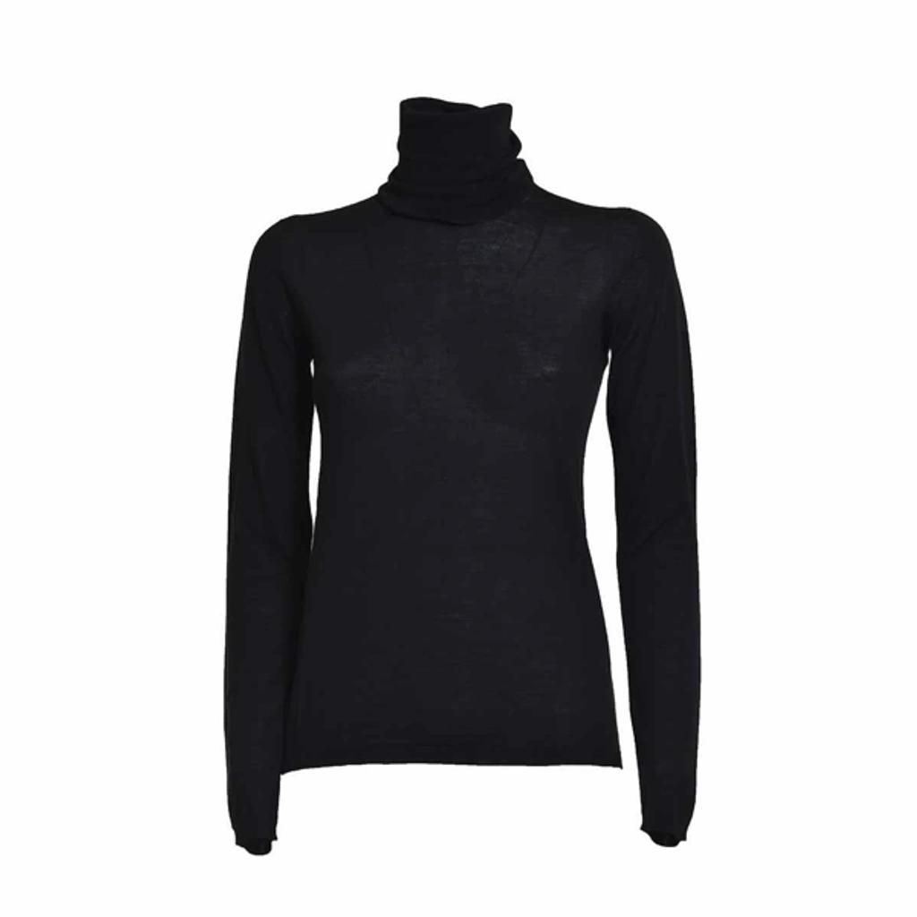 MAX MARA Wool Turtleneck Sweater In Black   Product Image