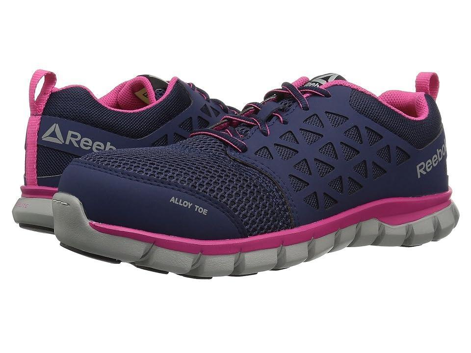 Reebok Work Sublite Cushion Work Alloy Toe EH Pink) Women's Work Boots Product Image