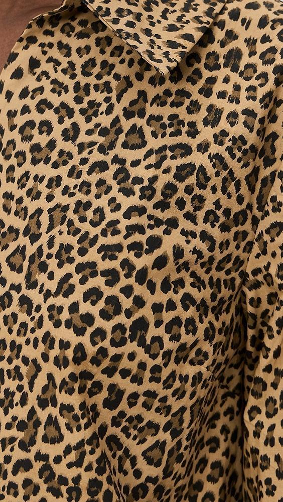 English Factory Leopard Collar Mini Dress | Shopbop Product Image