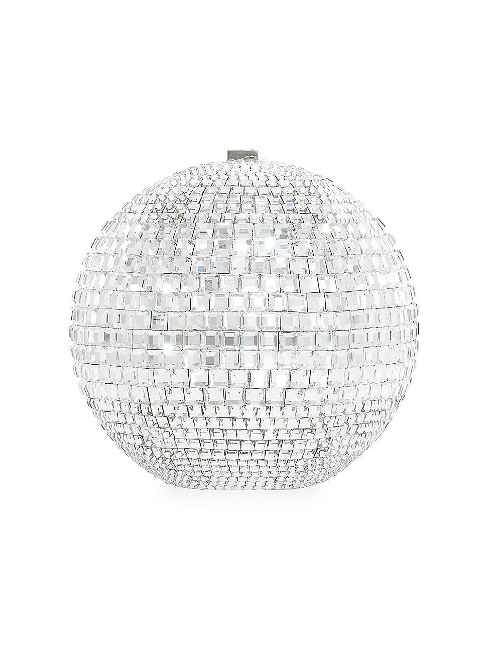 Womens Disco Ball Crystal Clutch Product Image