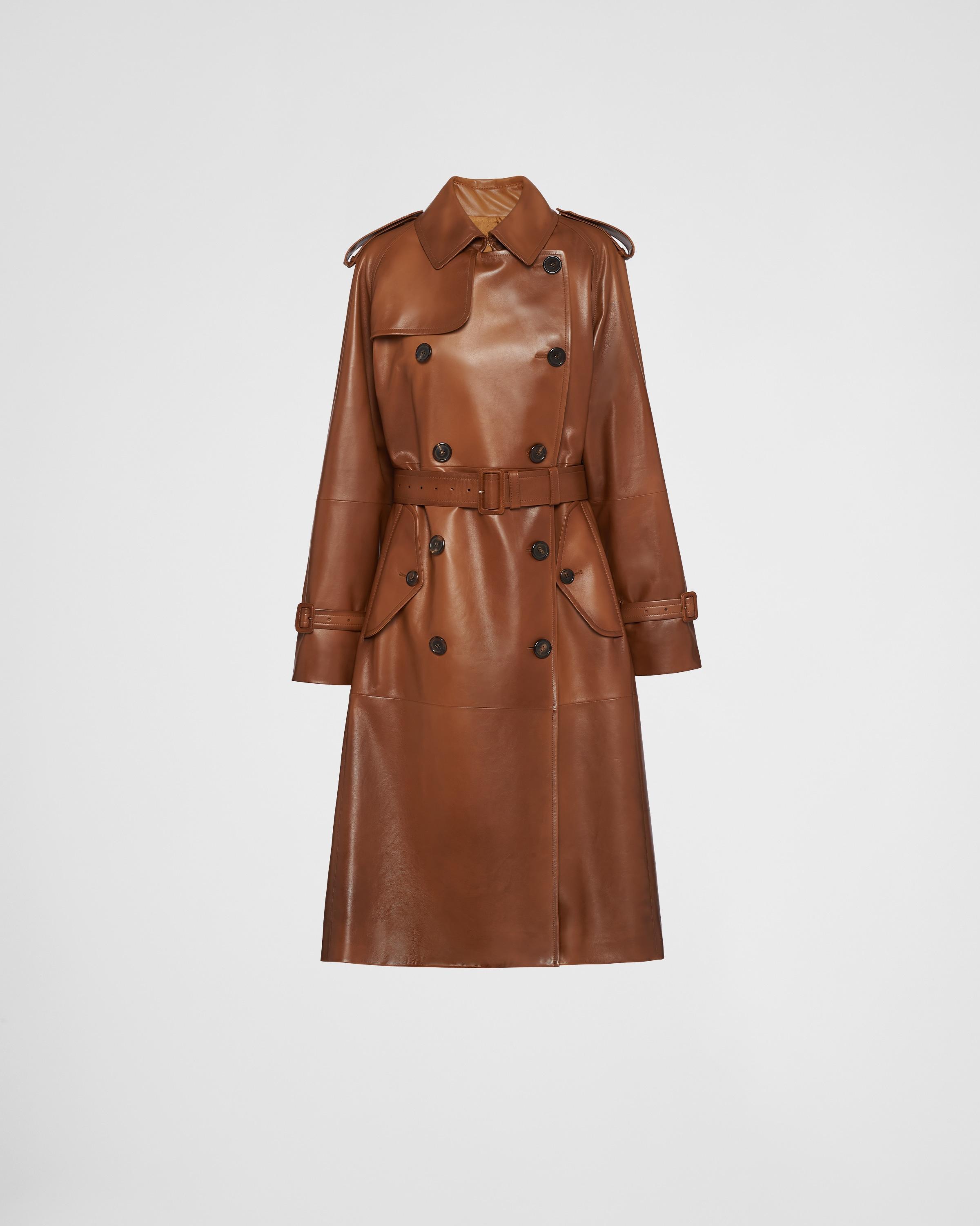 Nappa leather coat product image