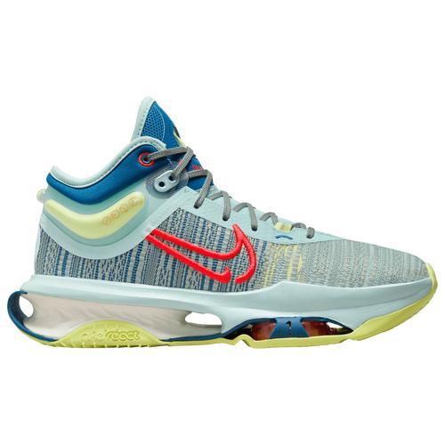 Nike Mens Zoom G.T. Jump 2 - Basketball Shoes Green/Red/Multi Product Image