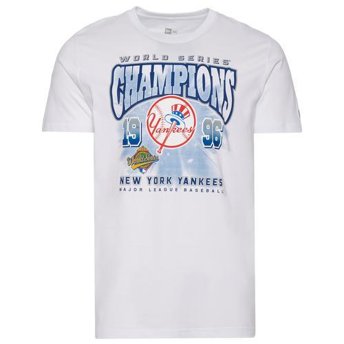 New Era Mens New York Yankees T-Shirt - White/Multi Product Image