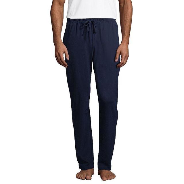 Lands End Big & Tall Knit Jersey Sleep Pants Product Image