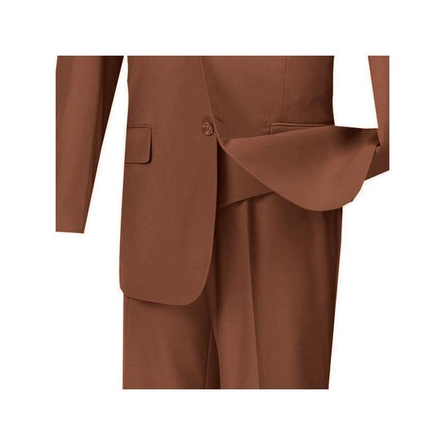 Morgan Collection - Regular Fit 3 Piece Suit 2 Button Cognac Product Image