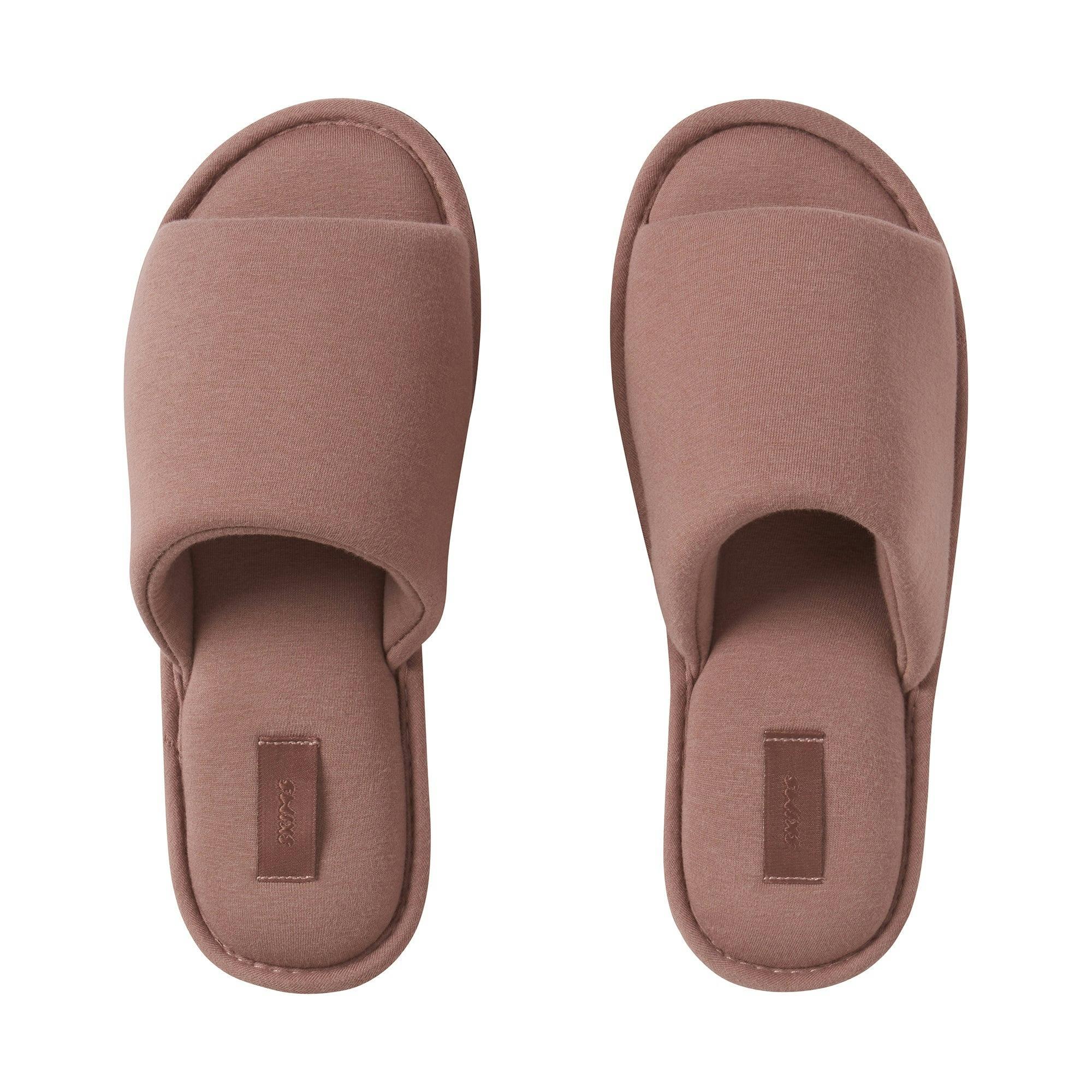 MENS COTTON SLIPPER | UMBER Product Image