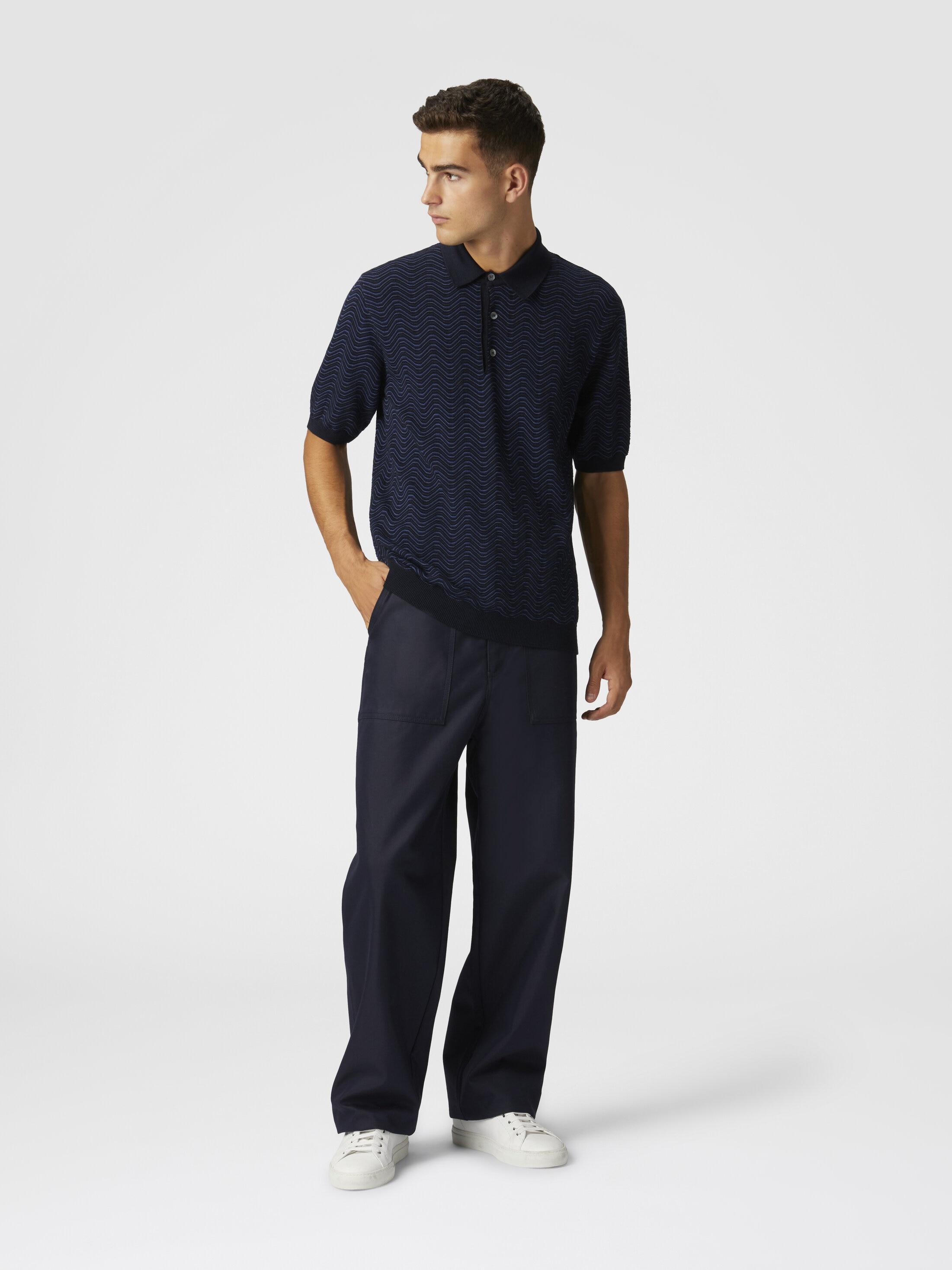 Cotton-blend drill cargo pants Product Image