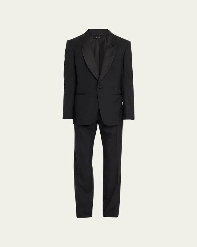 Mens OConnor Solid Wool Suit Product Image