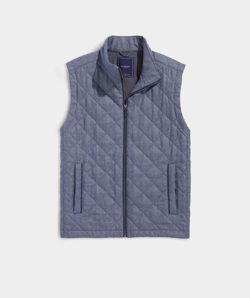 Cotton-Linen Dorset Vest Product Image