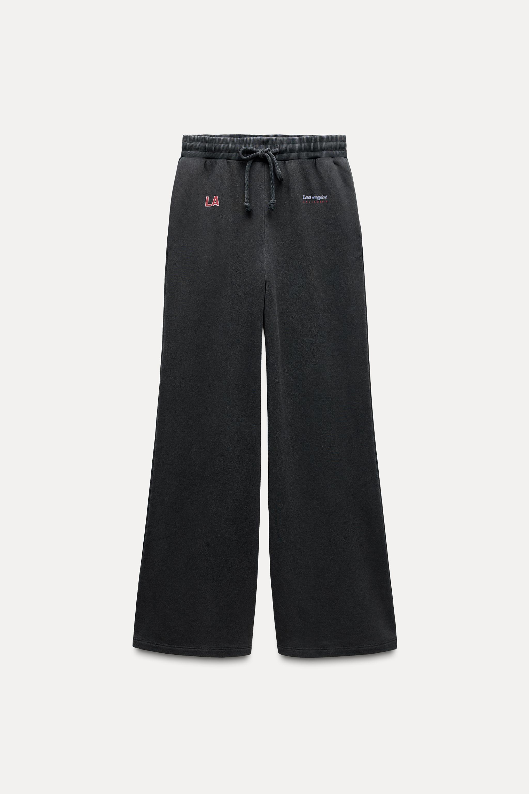 WASHED EFFECT JOGGER PANTS Product Image