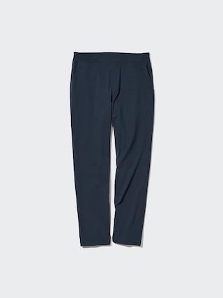 Mens Ultra Stretch Dry-Ex Tapered Pants with Quick-Drying Navy Small UNIQLO US Product Image