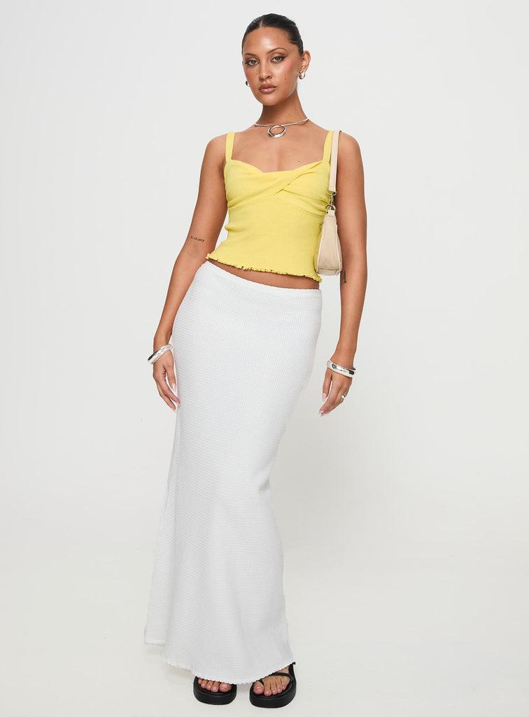 Dalma Twist Top Yellow Product Image