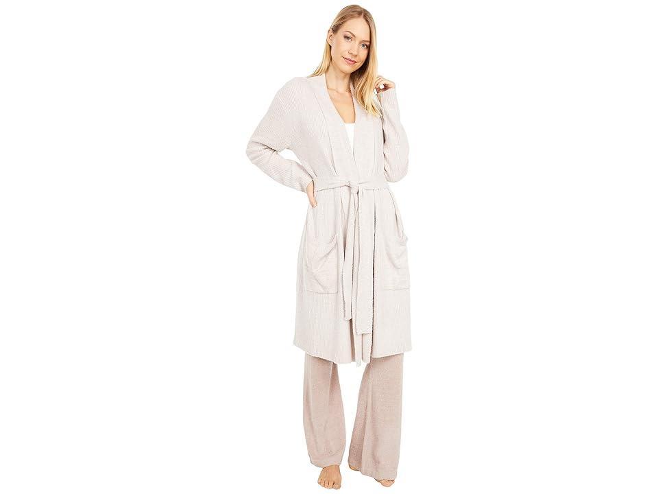 Barefoot Dreams CozyChic Light Ribbed Short Wrap Cozy Robe Product Image