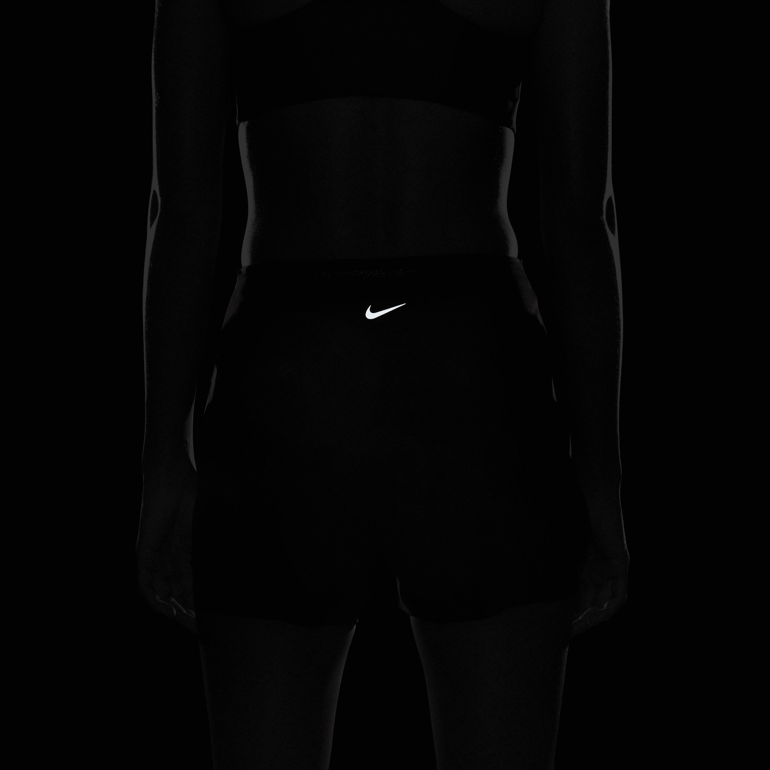 Nike Women's Dri-FIT Swift Mid-Rise 3" 2-in-1 Running Shorts with Pockets Product Image