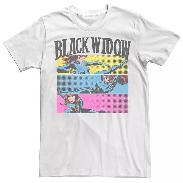 Mens Marvel Black Widow Panels Tee Product Image