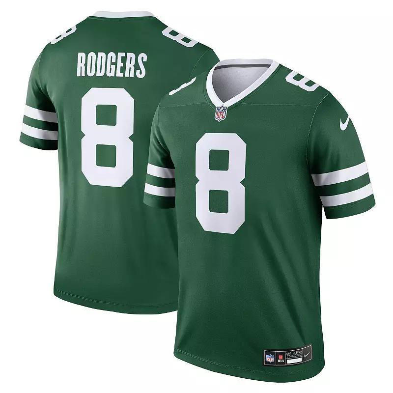 Mens Nike Aaron Rodgers Legacy New York Jets Legend Jersey Product Image