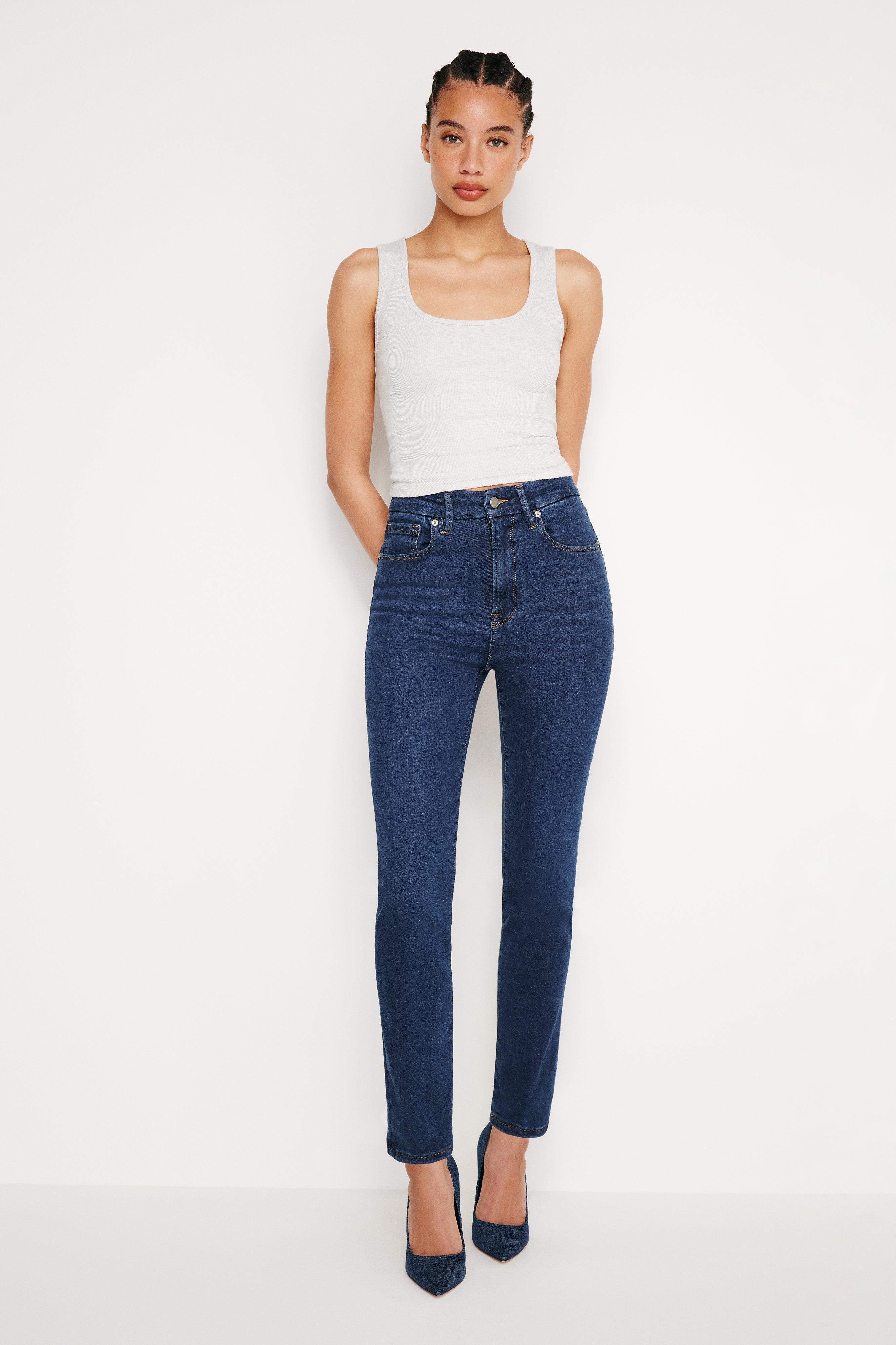 ALWAYS FITS GOOD CLASSIC SLIM STRAIGHT JEANS | BLUE822 Product Image