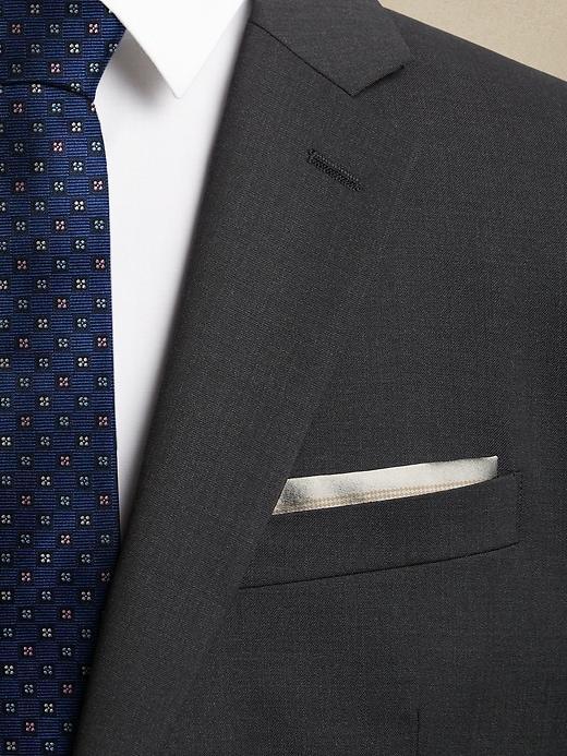 Solid Silk-Blend Tie Product Image