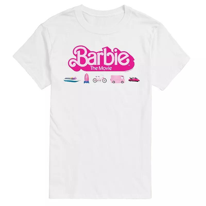 Mens Barbie Theatrical Vehicles Graphic Tee Product Image