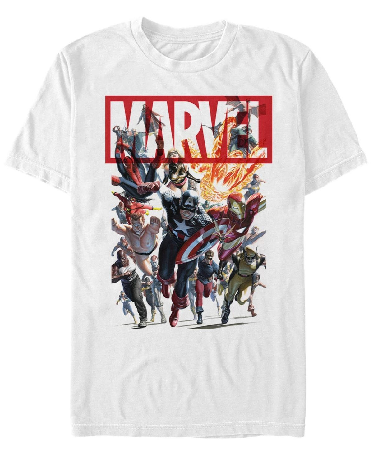 Fifth Sun Mens Team Avengers Short Sleeve Crew T-shirt Product Image