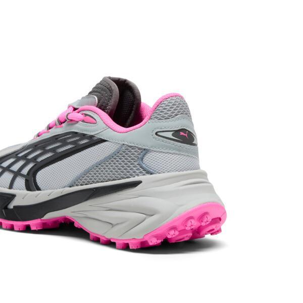 PUMA Spirex Sporty Women's Running Sneakers in Cool Mid Grey/Cool Dark Grey/Poison Pink Product Image