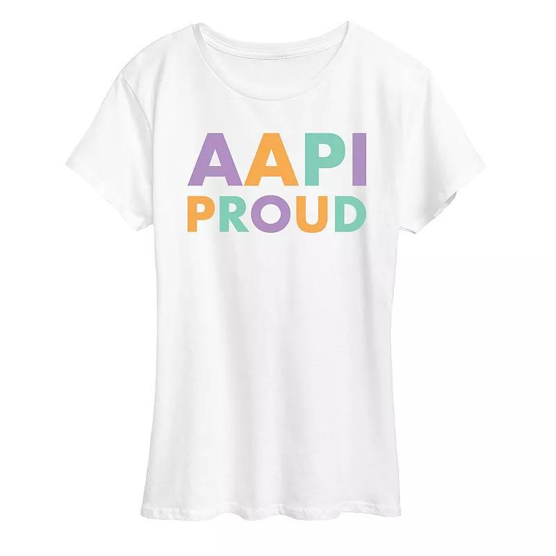 Womens AAPI Proud Graphic Tee Product Image