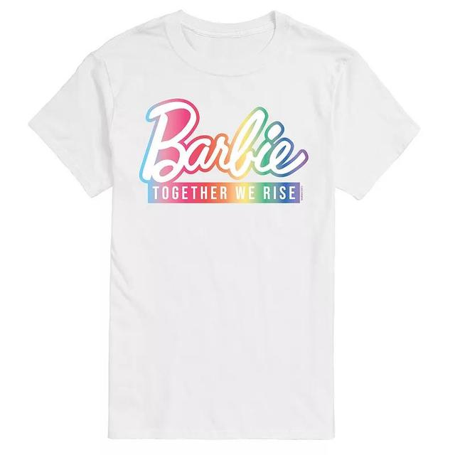 Mens Barbie Together We Rise Graphic Tee Product Image