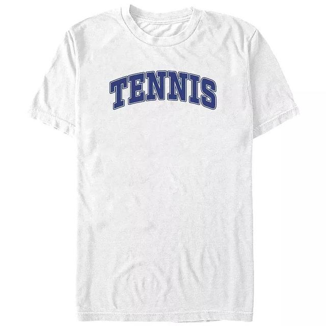 Big & Tall Tennis Graphic Tee, Mens Product Image