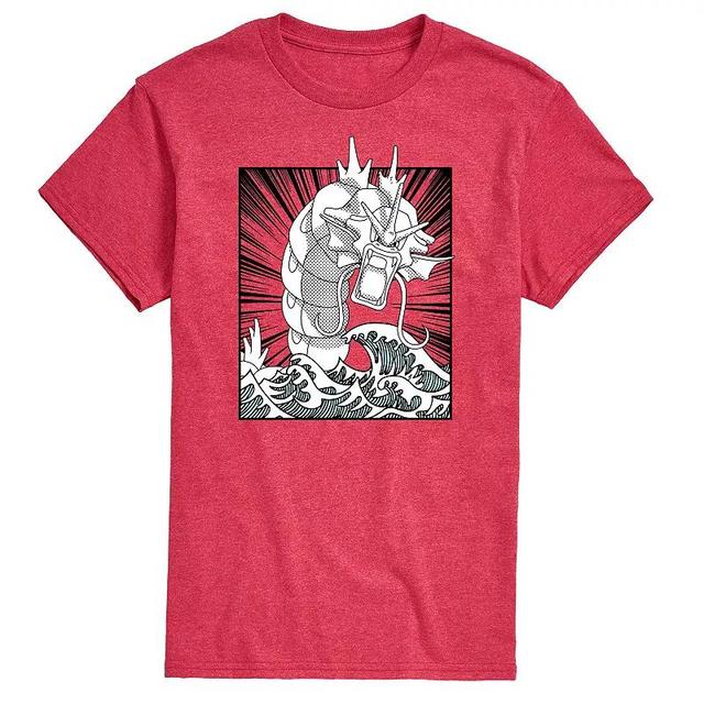 Mens Pokemon Gyarados Anime Tee Product Image