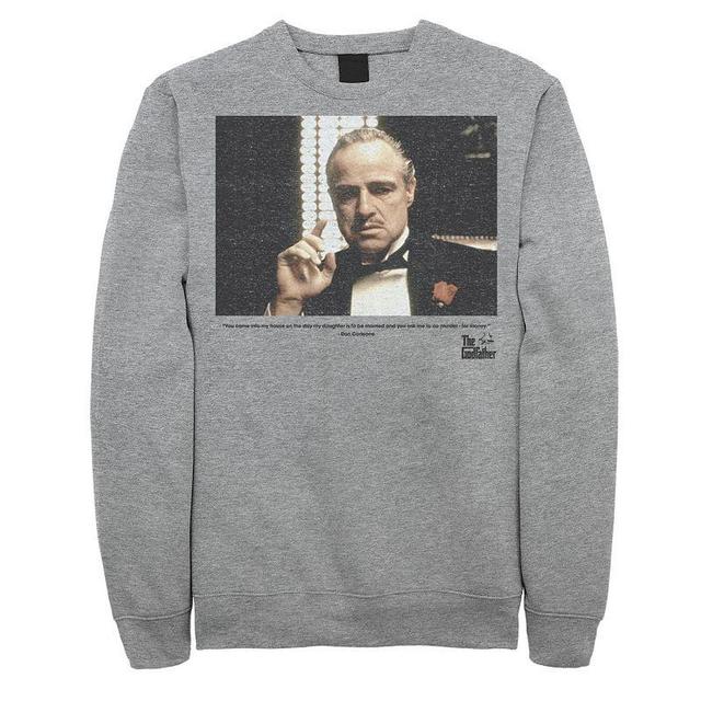 Mens The Godfather The Don Sweatshirt Athletic Grey Product Image