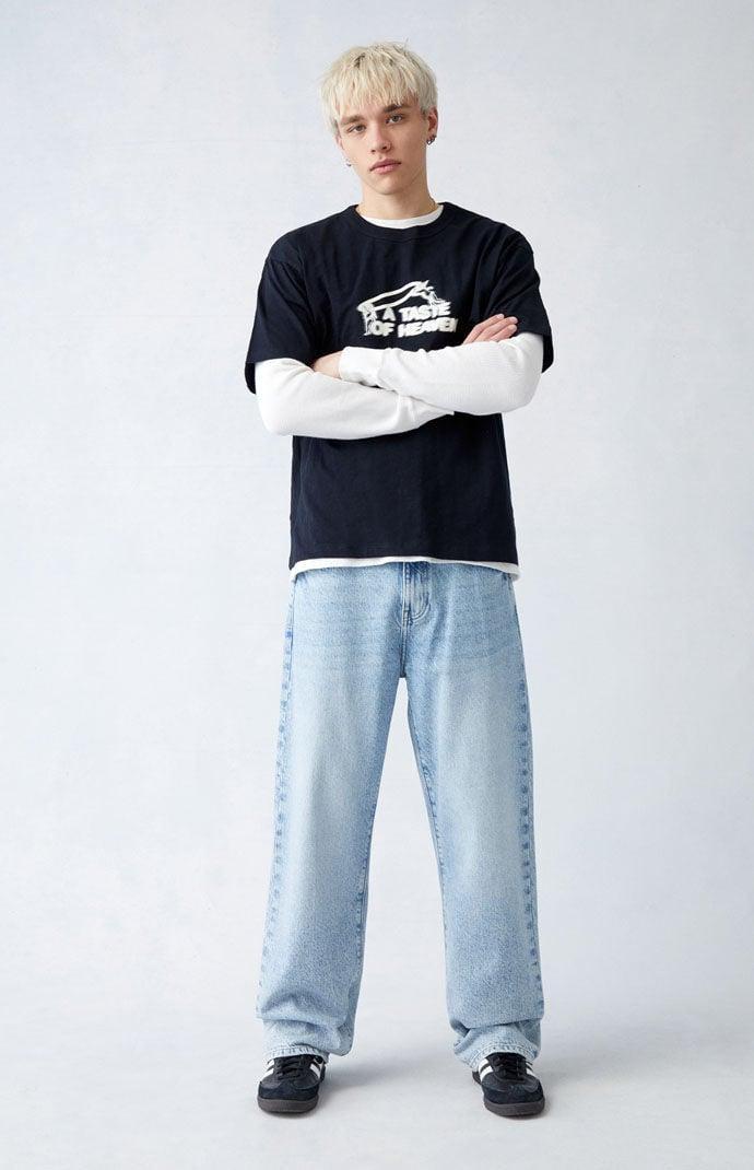 PacSun Mens Eco Indigo Baggy Jeans Product Image