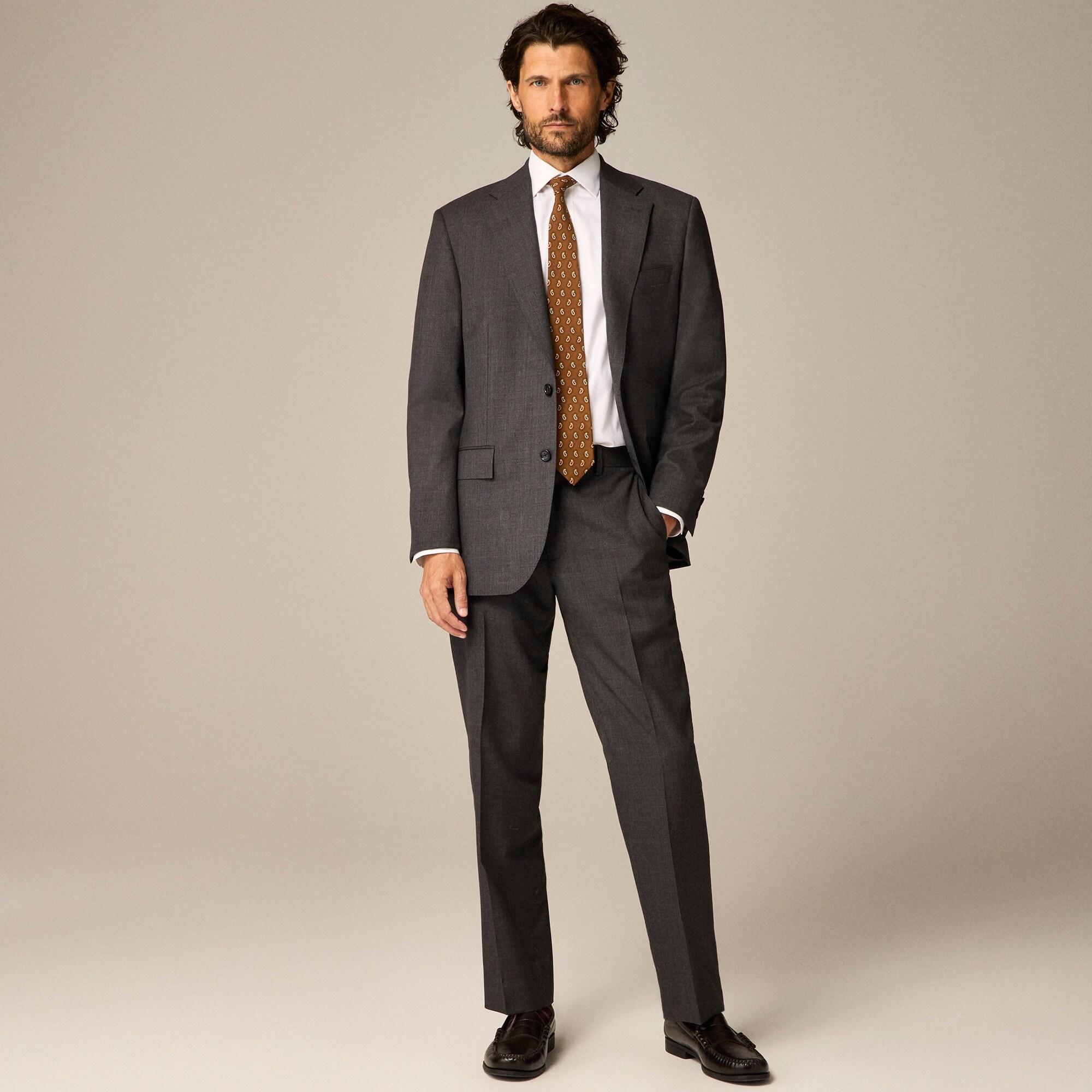 Crosby Classic-fit suit jacket in Italian worsted wool Product Image