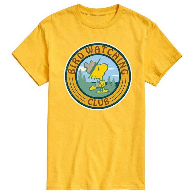 Mens Peanuts Bird Watching Graphic Tee Product Image