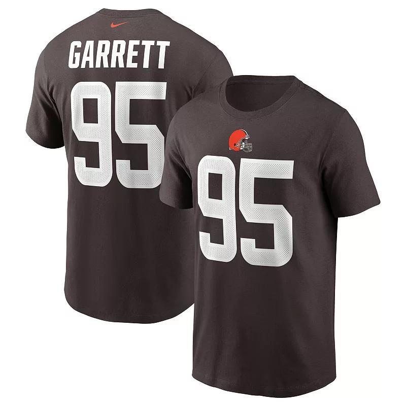 Mens Nike Myles Garrett Cleveland s Team Player Name & Number T-Shirt Product Image