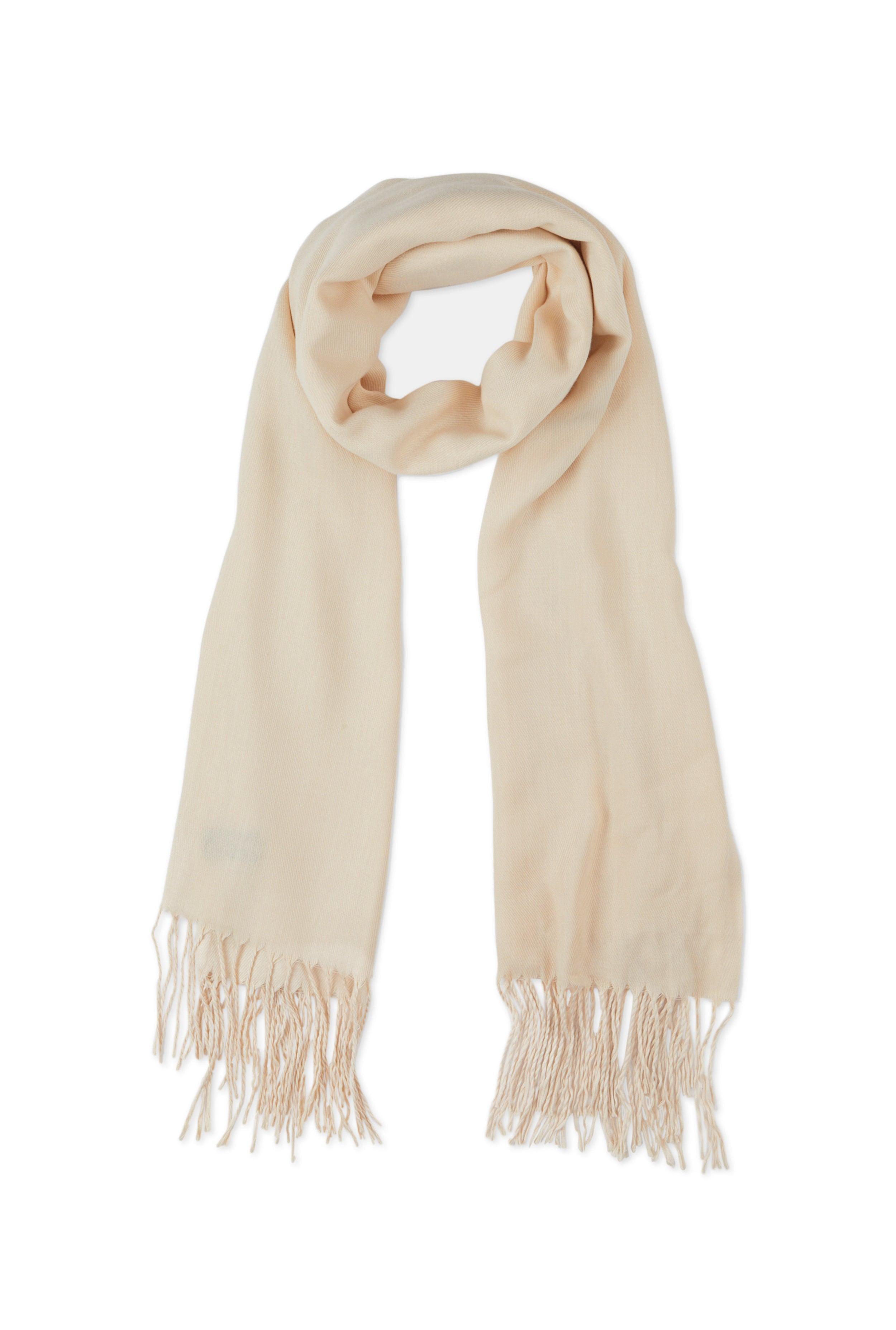 Solid Pashmina Scarf Female Product Image