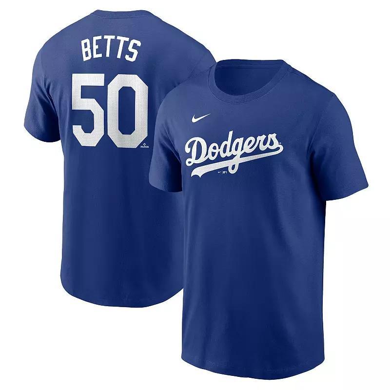 Mookie Betts Los Angeles Dodgers Fuse Nike Men's MLB T-Shirt Product Image