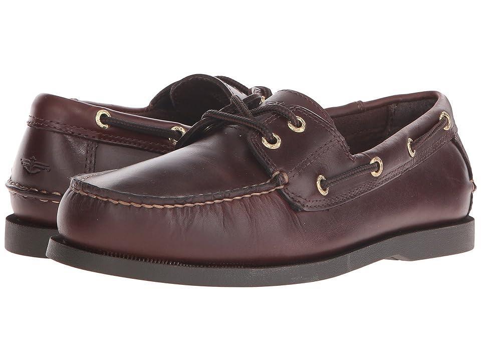 Dockers Vargas Mens Leather Boat Shoes Red Product Image