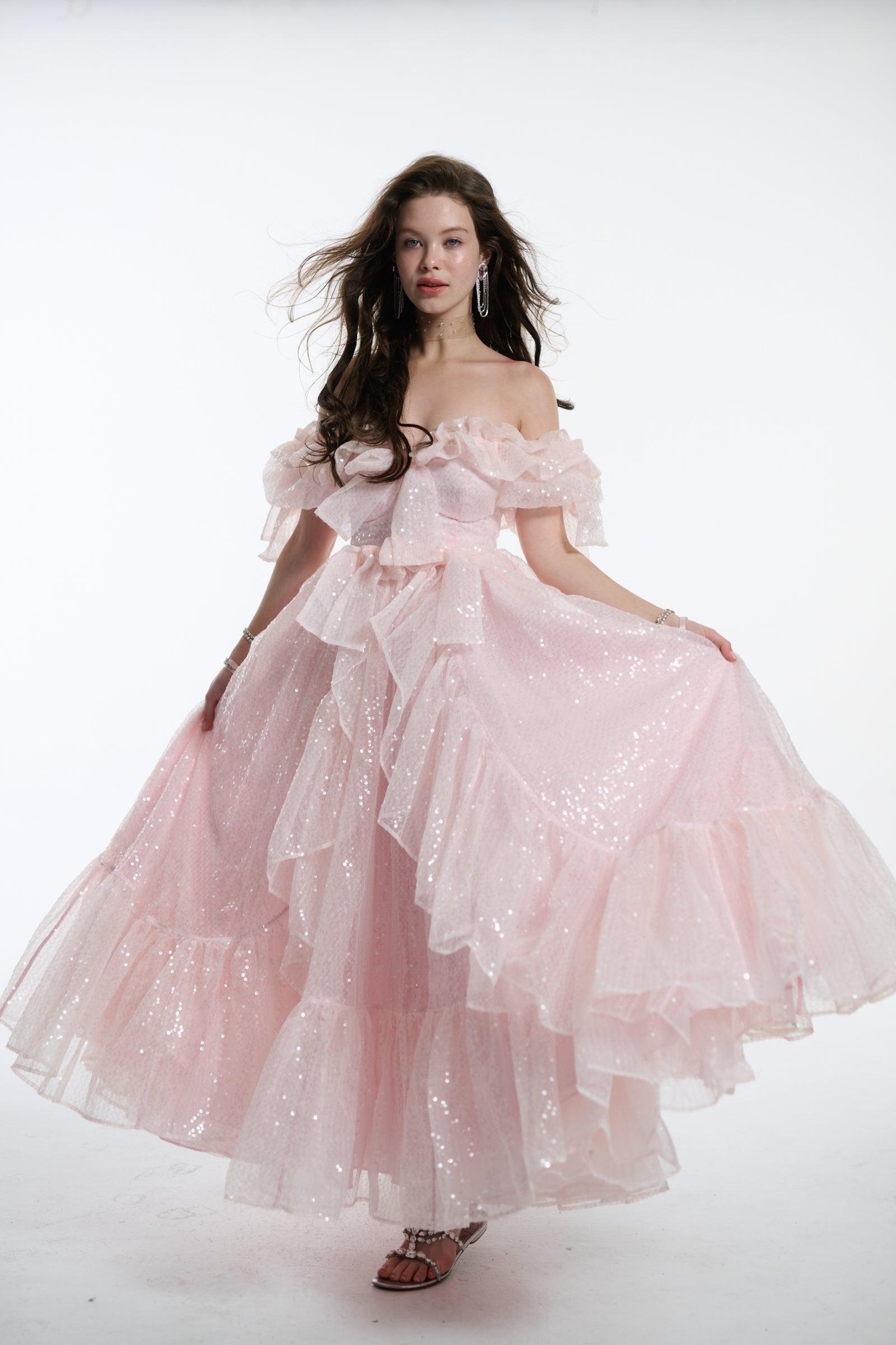 The Sparkling Carriage Gown Product Image