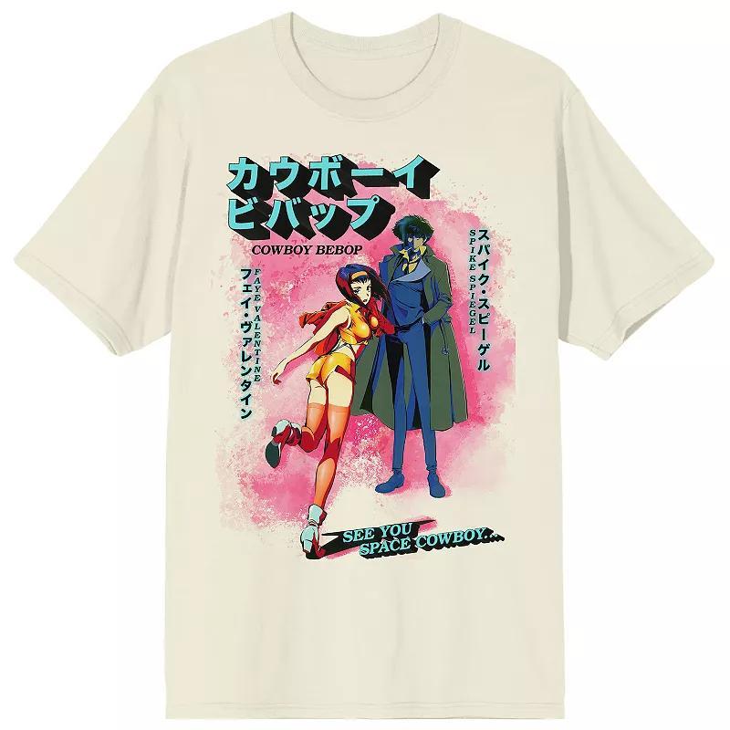 Mens Cowboy Bebop Faye and Spike Graphic Tee Product Image