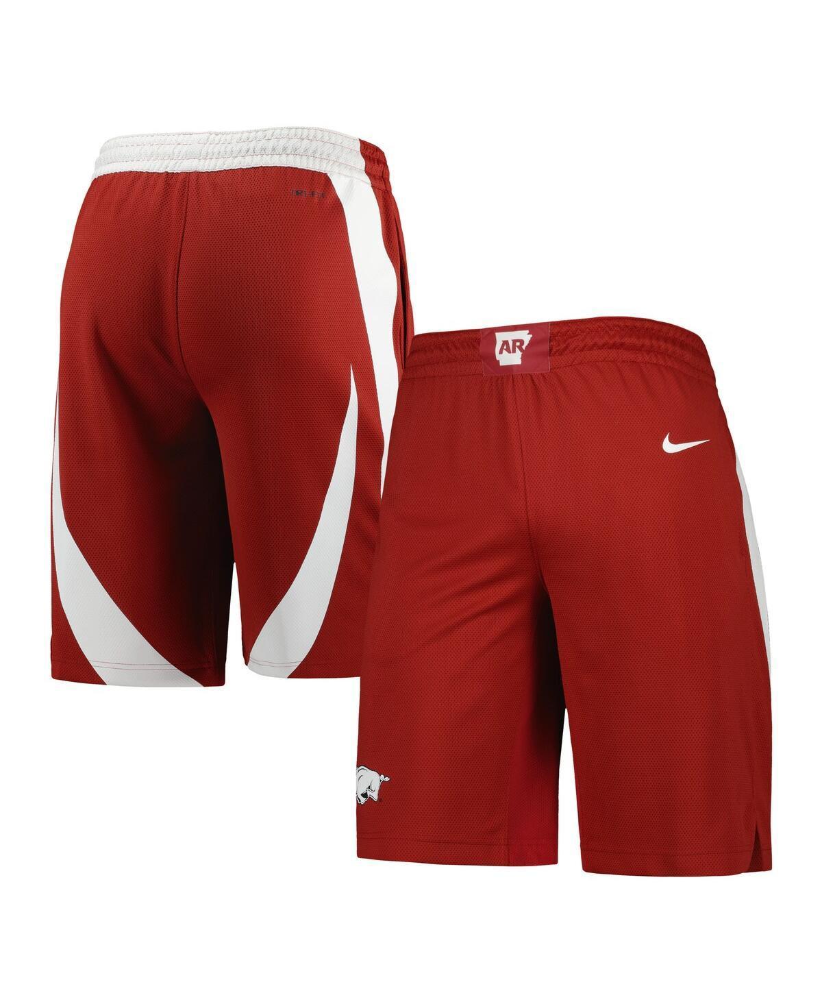 Mens Nike Crimson Arkansas Razorbacks Replica Team Basketball Shorts Product Image