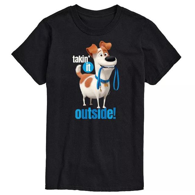 Big & Tall The Secret Life Of Pets Take It Outside Graphic Tee, Mens Product Image