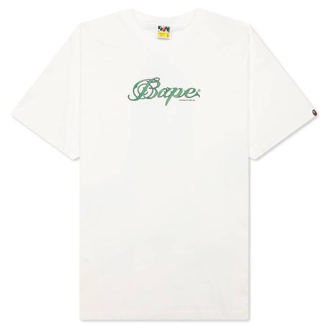 Logo Relaxed Fit Tee - Ivory Male Product Image