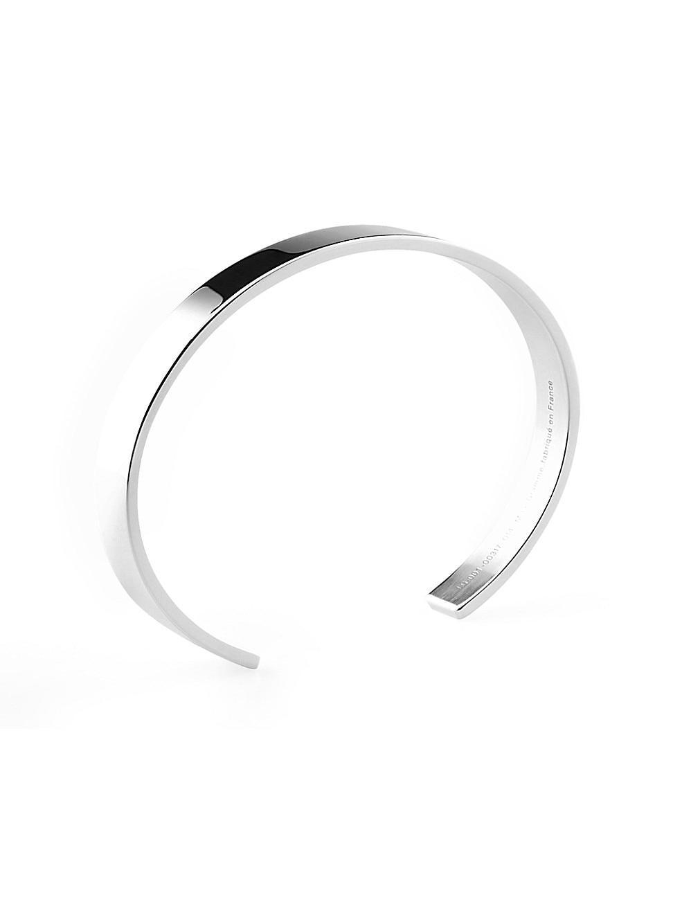 le gramme Mens 21G Sterling Silver Cuff Bracelet Product Image