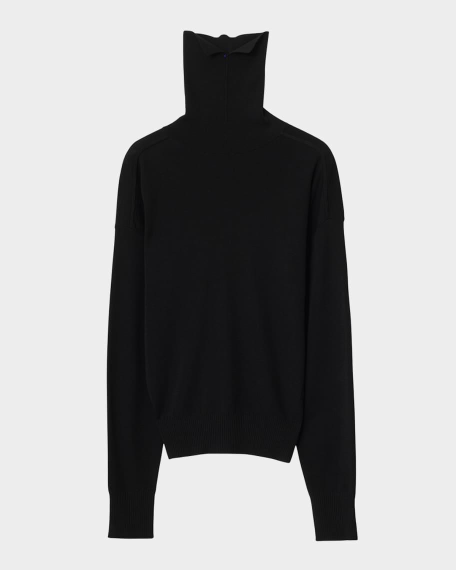 Light Weight Wool Turtleneck Sweater Product Image