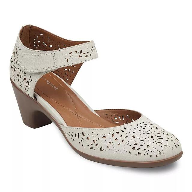 Easy Spirit Cindie Womens Perforated Leather Pumps Product Image