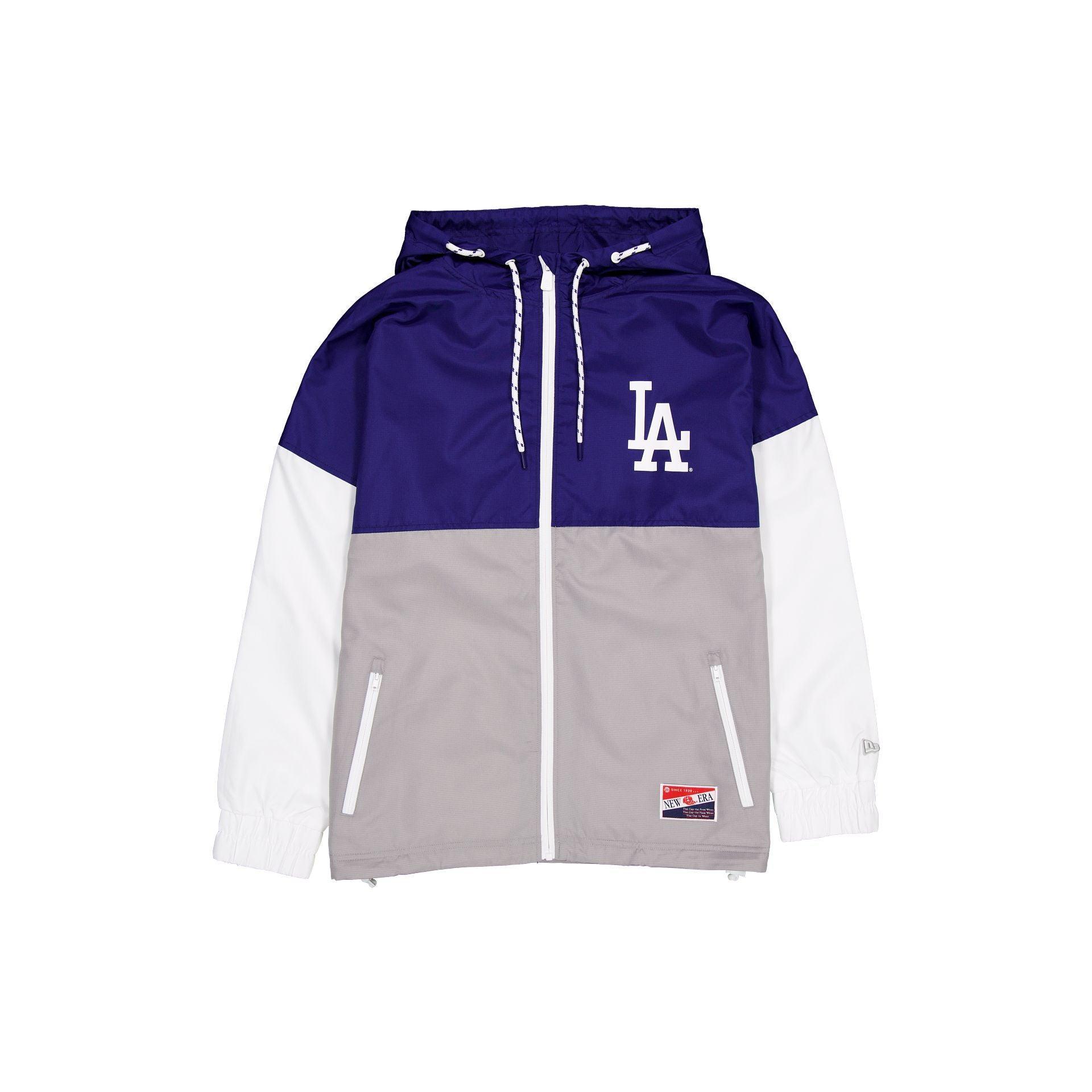 Los Angeles Dodgers Throwback Windbreaker Male Product Image