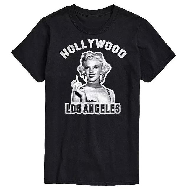 Big & Tall Marilyn Monroe Hollywood Tee, Mens Product Image